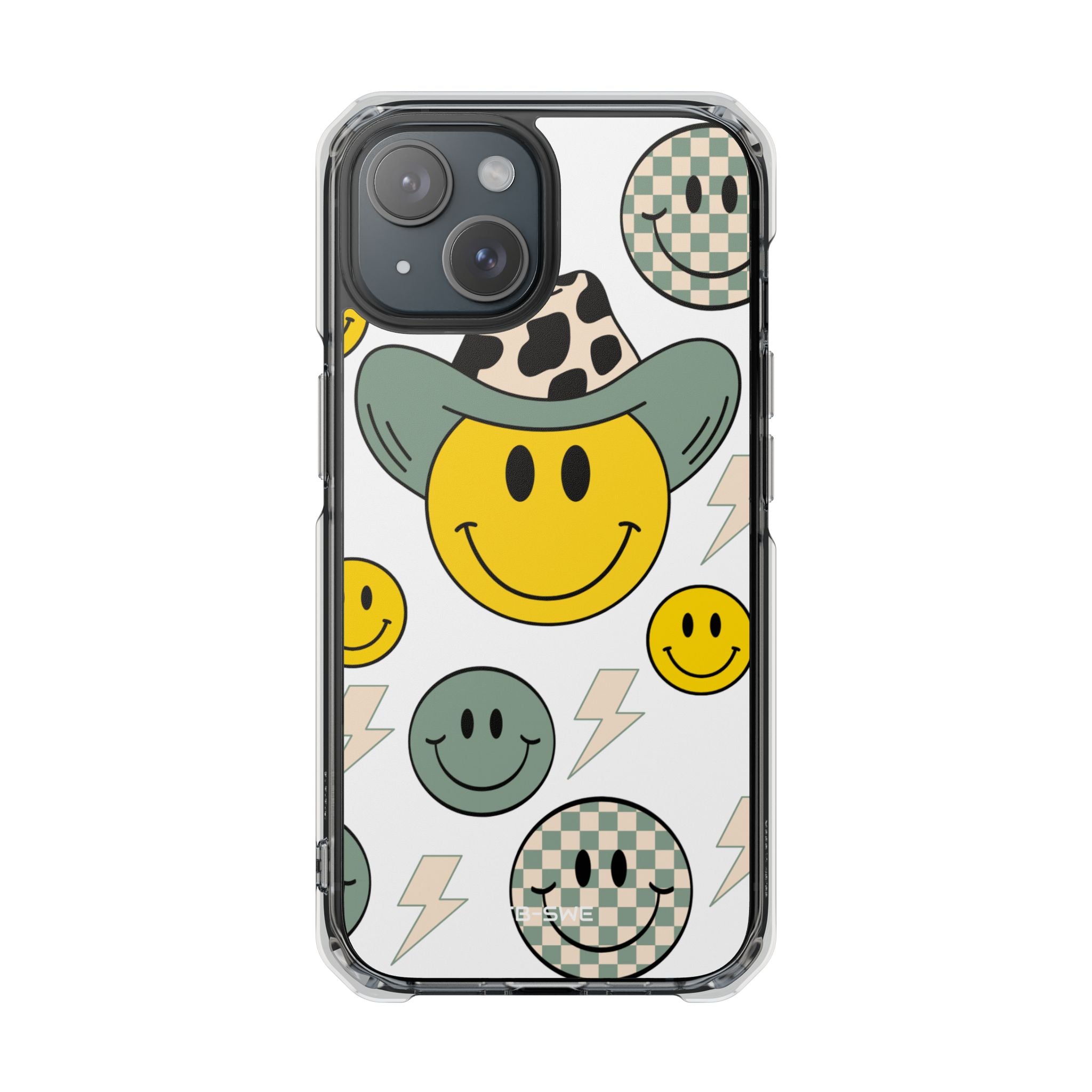 Pop Art Smiley Party iPhone Case - Impact