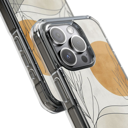 Orange Halo iPhone 15 Pro Case - Impact