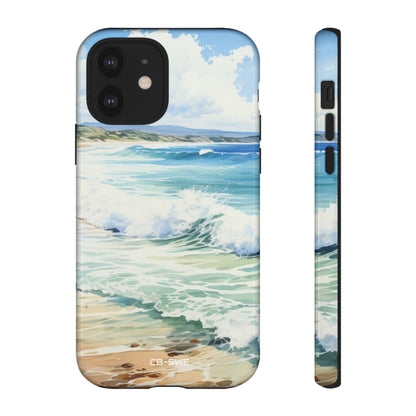 Serene Coastal Watercolors - iPhone Case