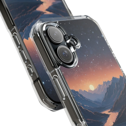 Mountains Embrace Light iPhone Case - Impact
