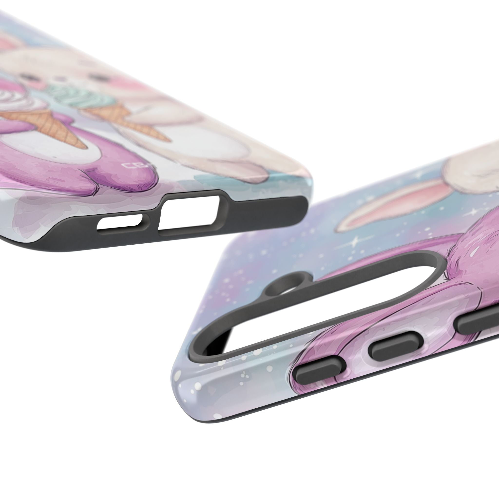Rabbits Enjoy Ice Cream - Samsung Case