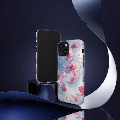 Cherry Blossoms Dance - iPhone Case
