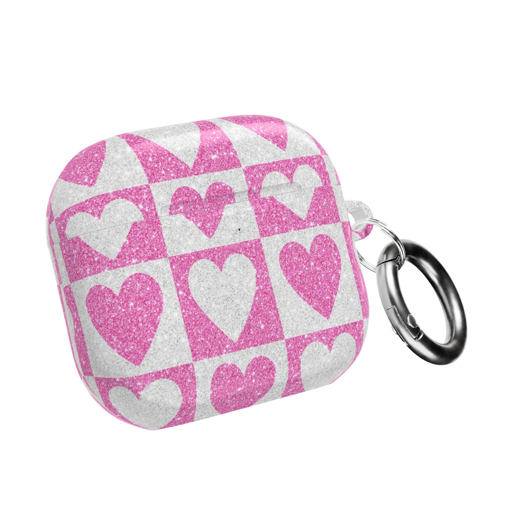 Glitter Heartgrid - AirPods Case