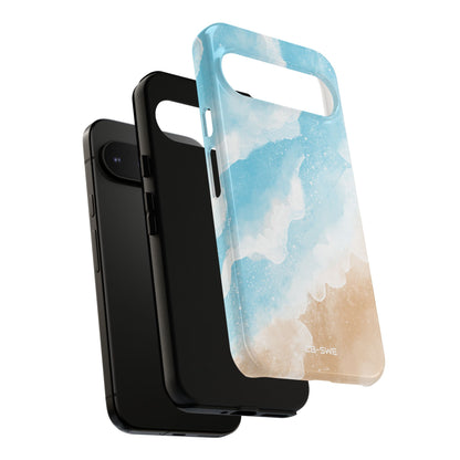 Serene Coastal Whispers - Google Pixel Case