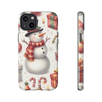 Snowman Welcomes Joy - iPhone Case