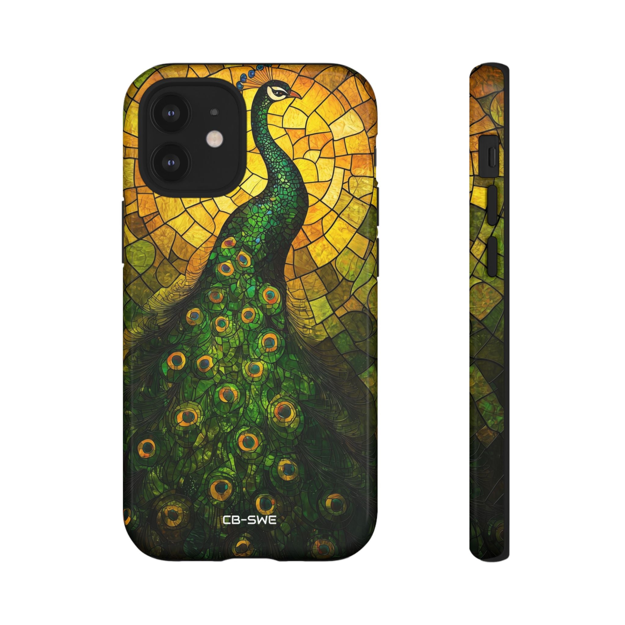 Peacock Spreads Light - iPhone Case