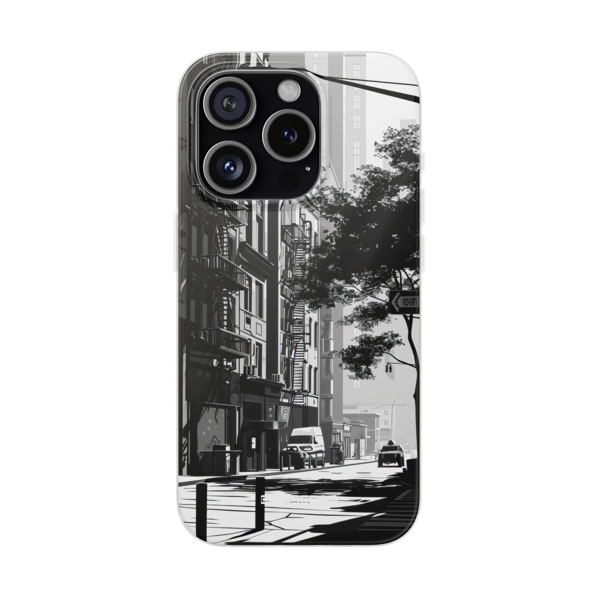 Urban Serenity | Flexible Phone Case for iPhone