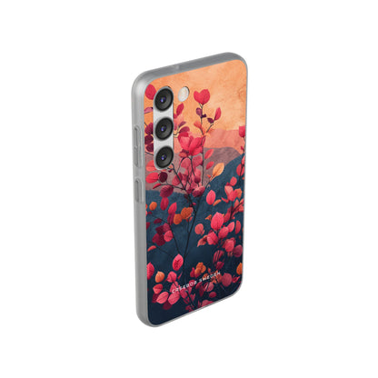 Vibrant Floral Harmony Samsung S23 - Flexi Phone Case