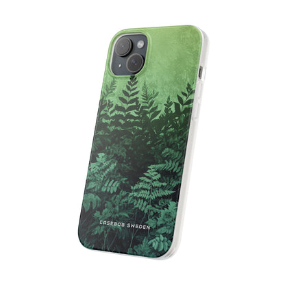 Gradient Fernscape Lush iPhone 15 - Flexi Phone Case