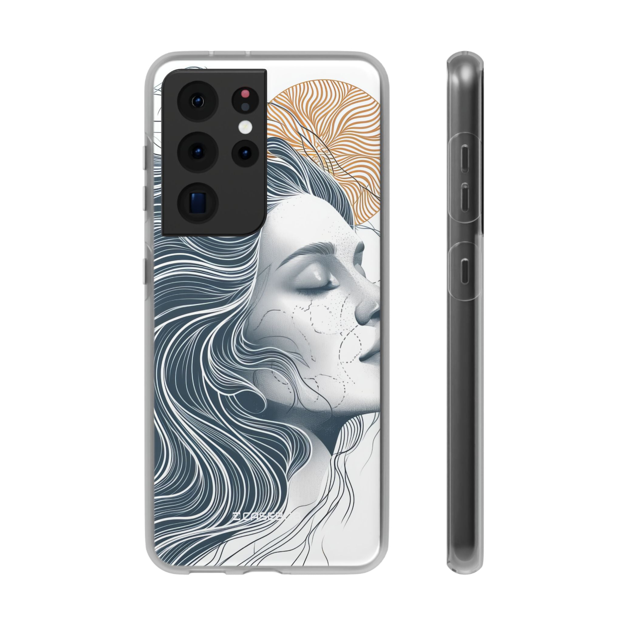 Serene Abstraction | Flexible Phone Case for Samsung Galaxy