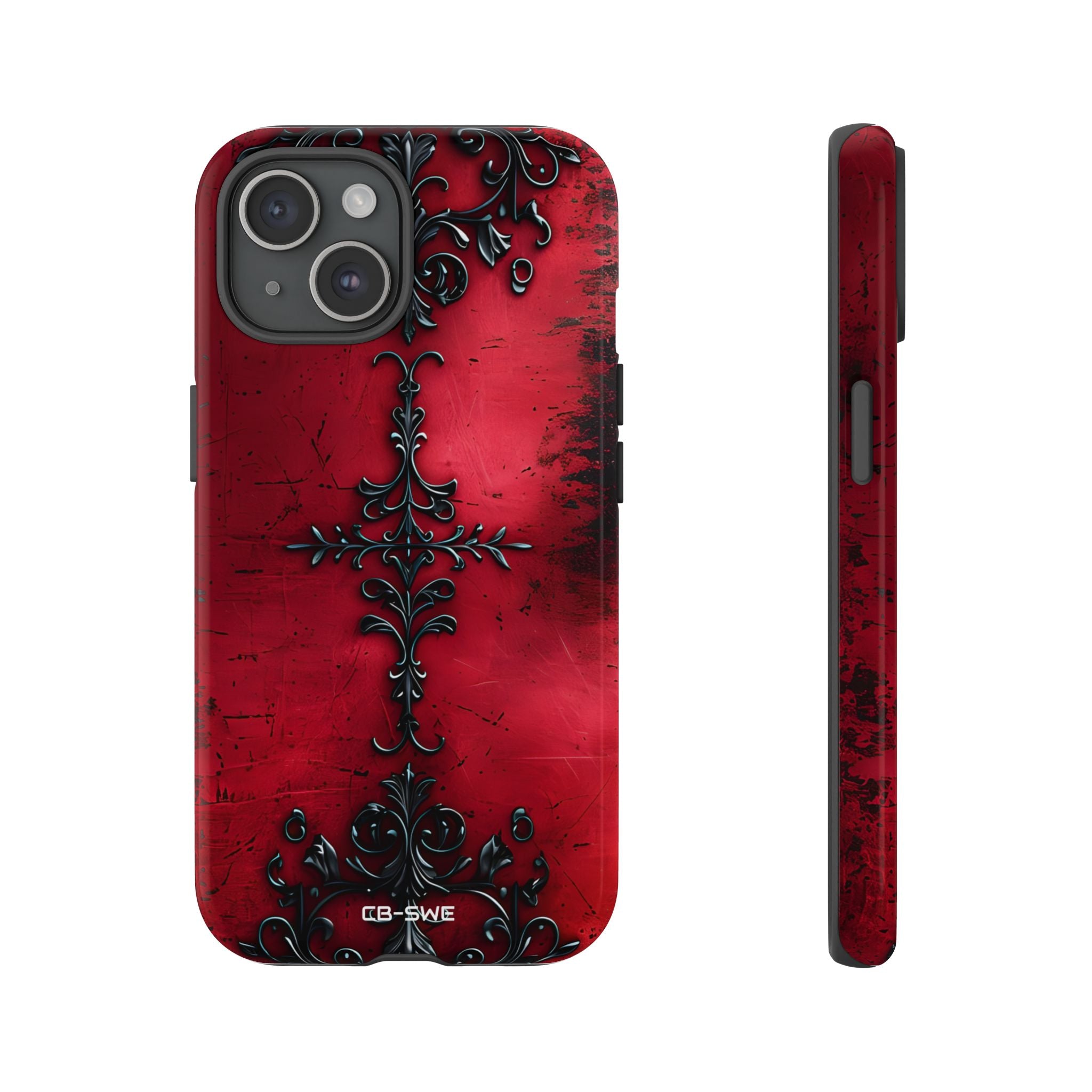 Gothic Crimson Emblem - iPhone Case