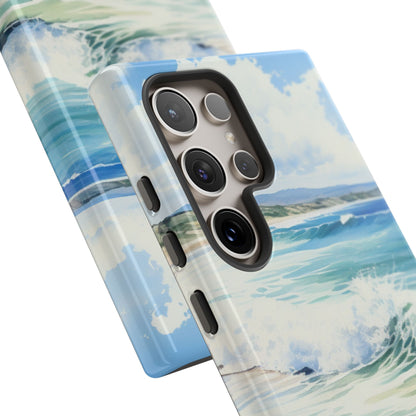 Serene Coastal Watercolors - Samsung Case