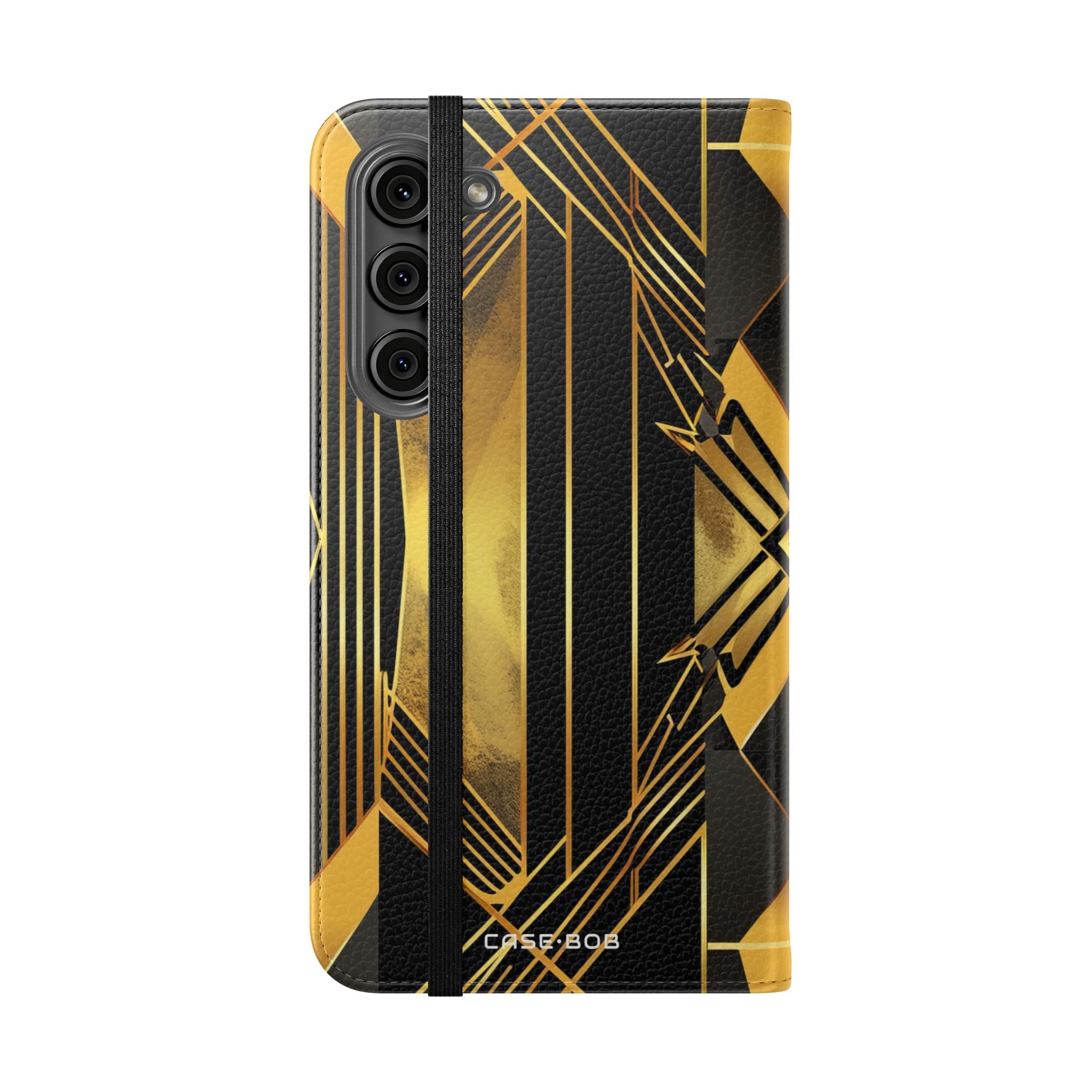 Golden Xcape - Samsung S23+ Kotelo - Lompakkokotelo