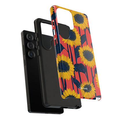 Vibrant Sunflower Rhythm - Samsung Case