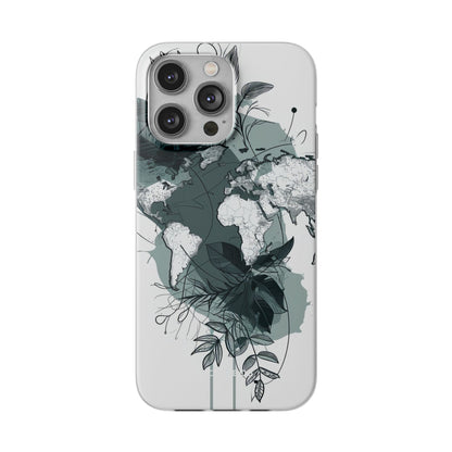 Botanical Cartography | Flexible Phone Case for iPhone