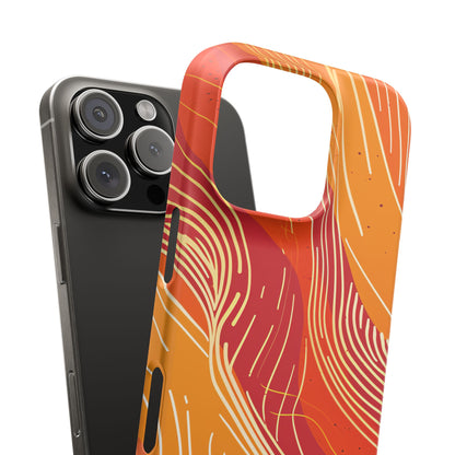 Gradient Flowwave Essence iPhone 16 - Slim Phone Case