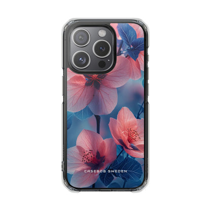 Ethereal Floral Harmony iPhone 15 - Clear Impact Phone Case