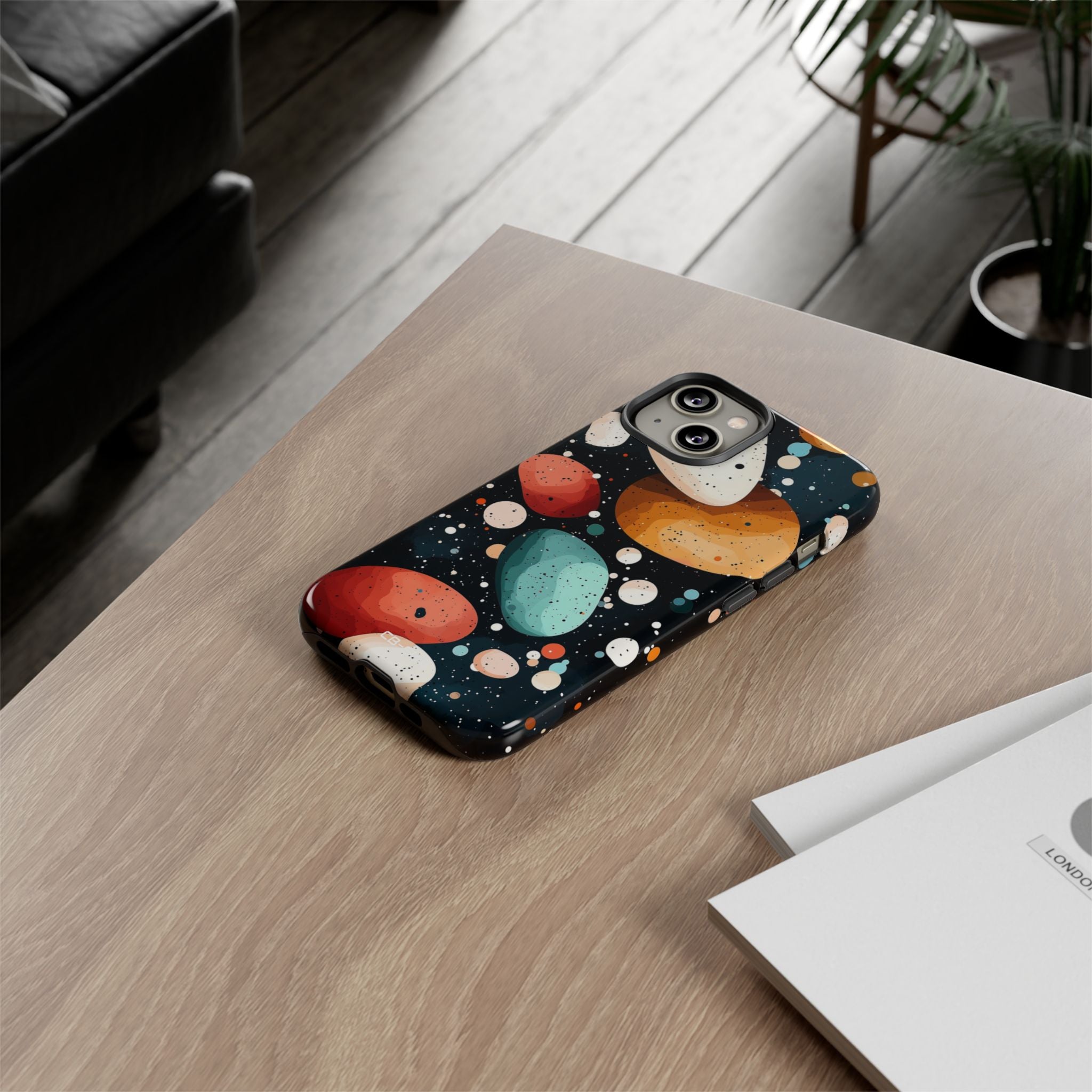 Colorful Stones Dance - iPhone Case
