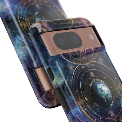 Planetary Symbols Unveiled - Protective Phone Case