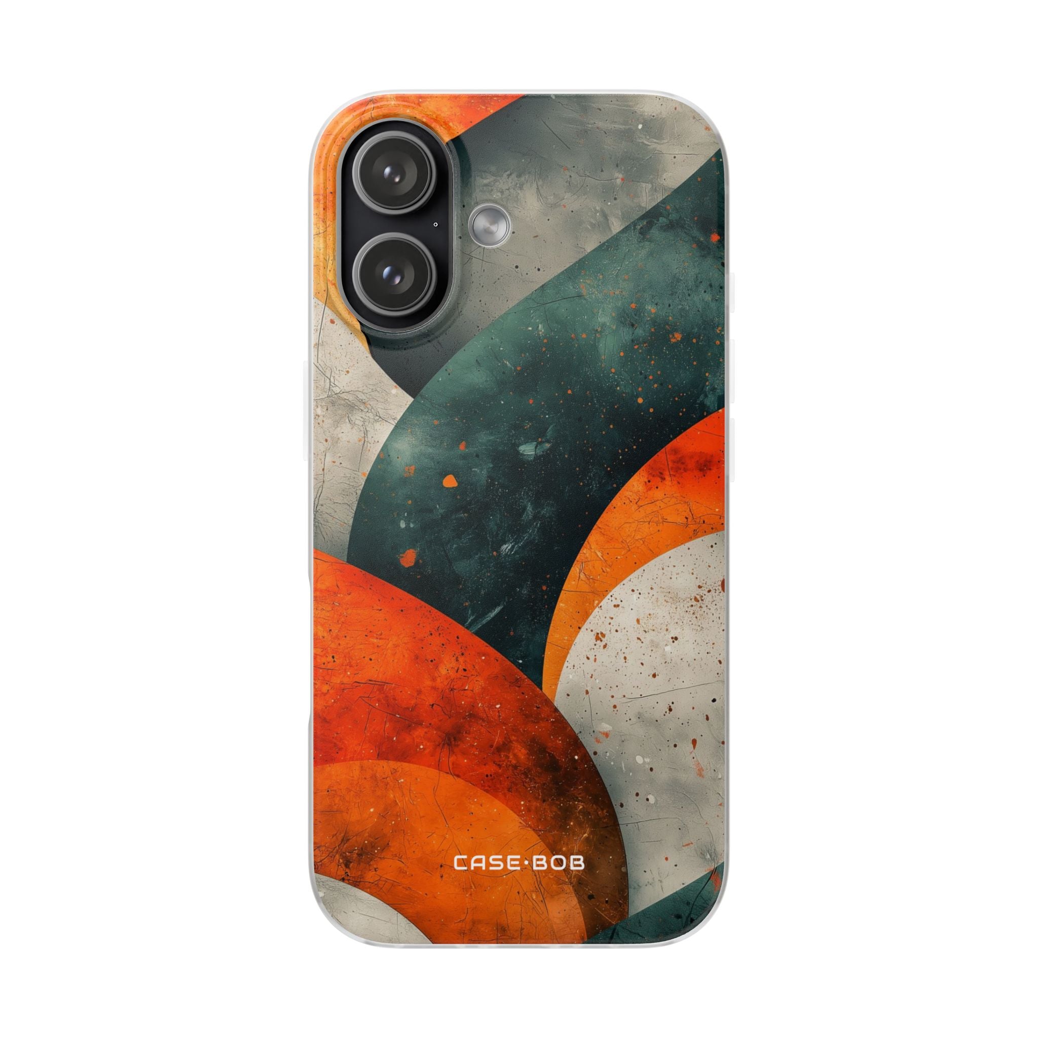 Crimson Wave iPhone 17 Case - Soft