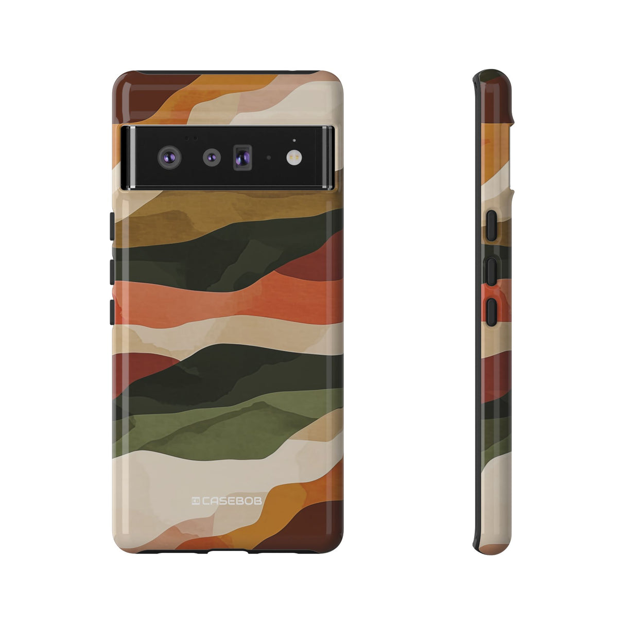 Earth Tone Pattern | Phone Case for Google Pixel (Protective Case)