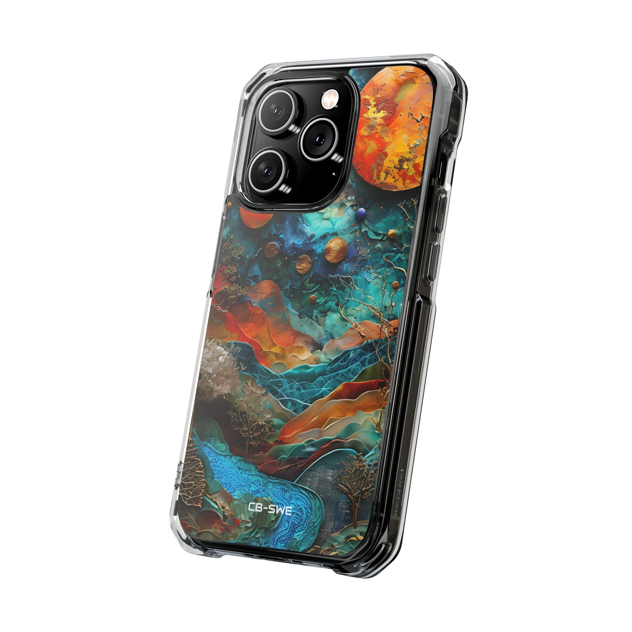 Celestial Wonders Unfold iPhone Case - Impact