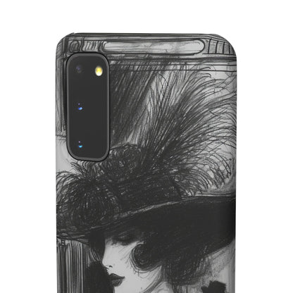 Timeless Elegance in Monochrome Samsung S20 - Slim Phone Case