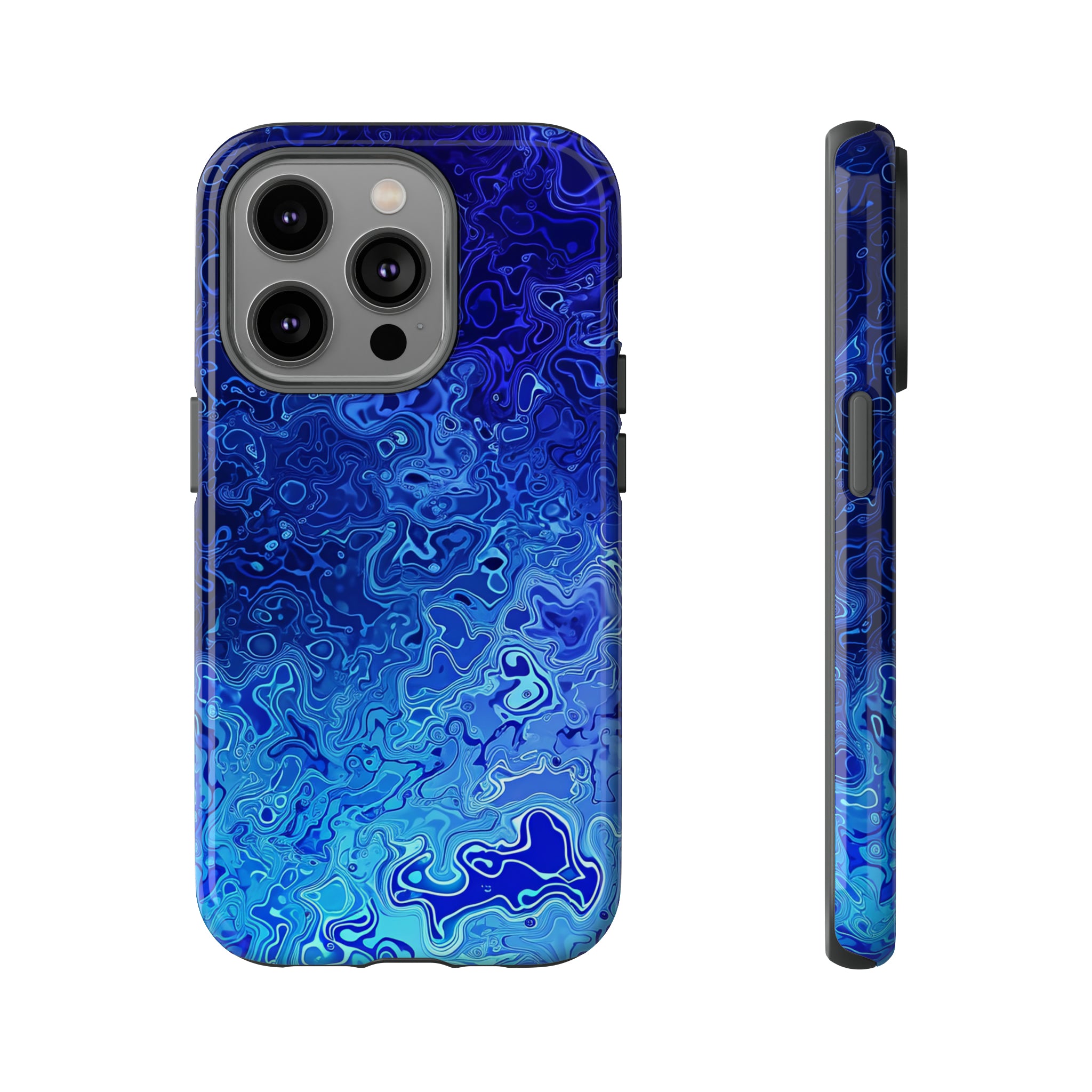 AI Fusion: Metallic Gradient - Protective Phone Case