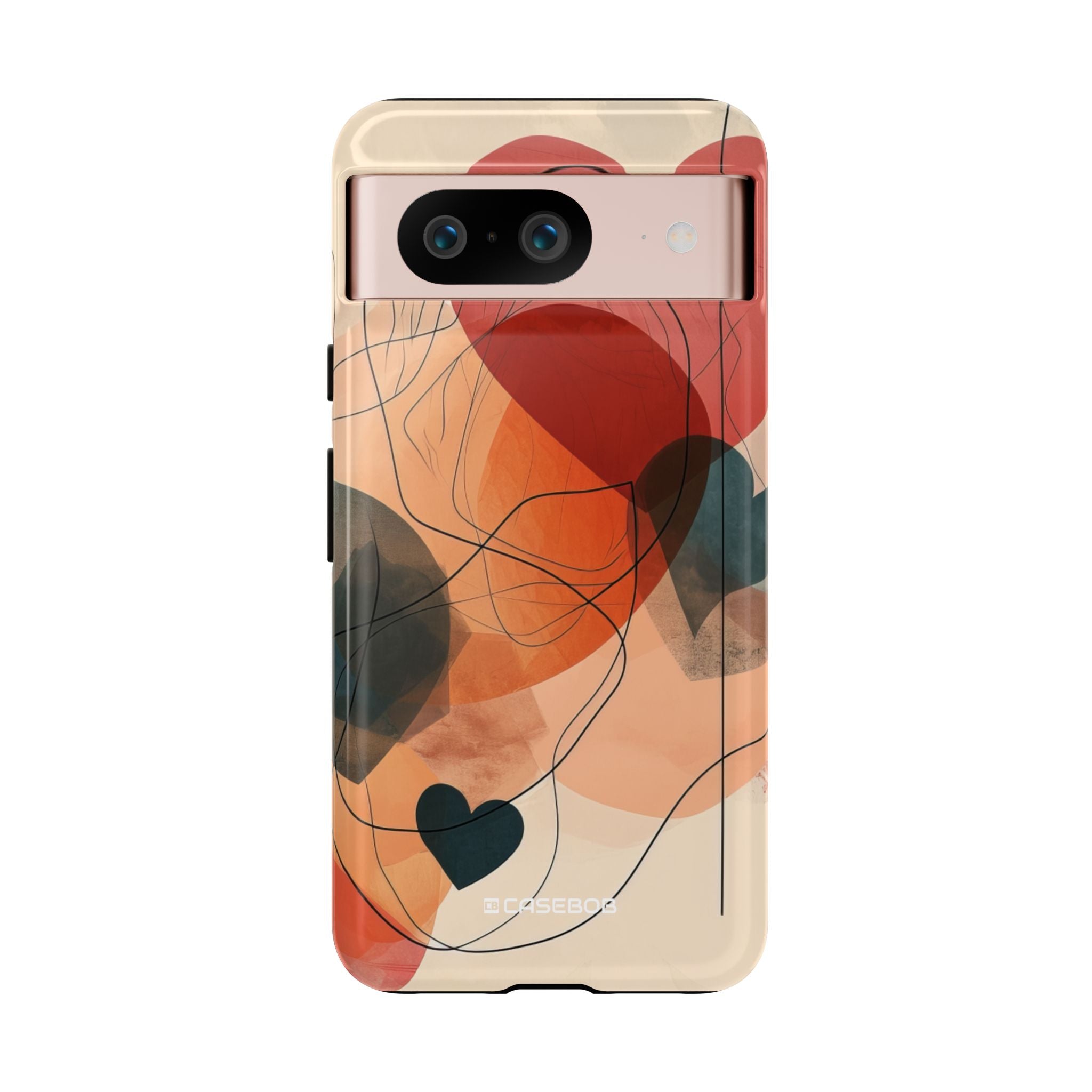 Interwoven Hearts: Modern Love - for Google Pixel 8