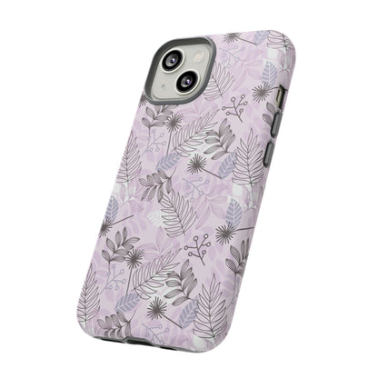 Purple Leaf - Protective Phone Case