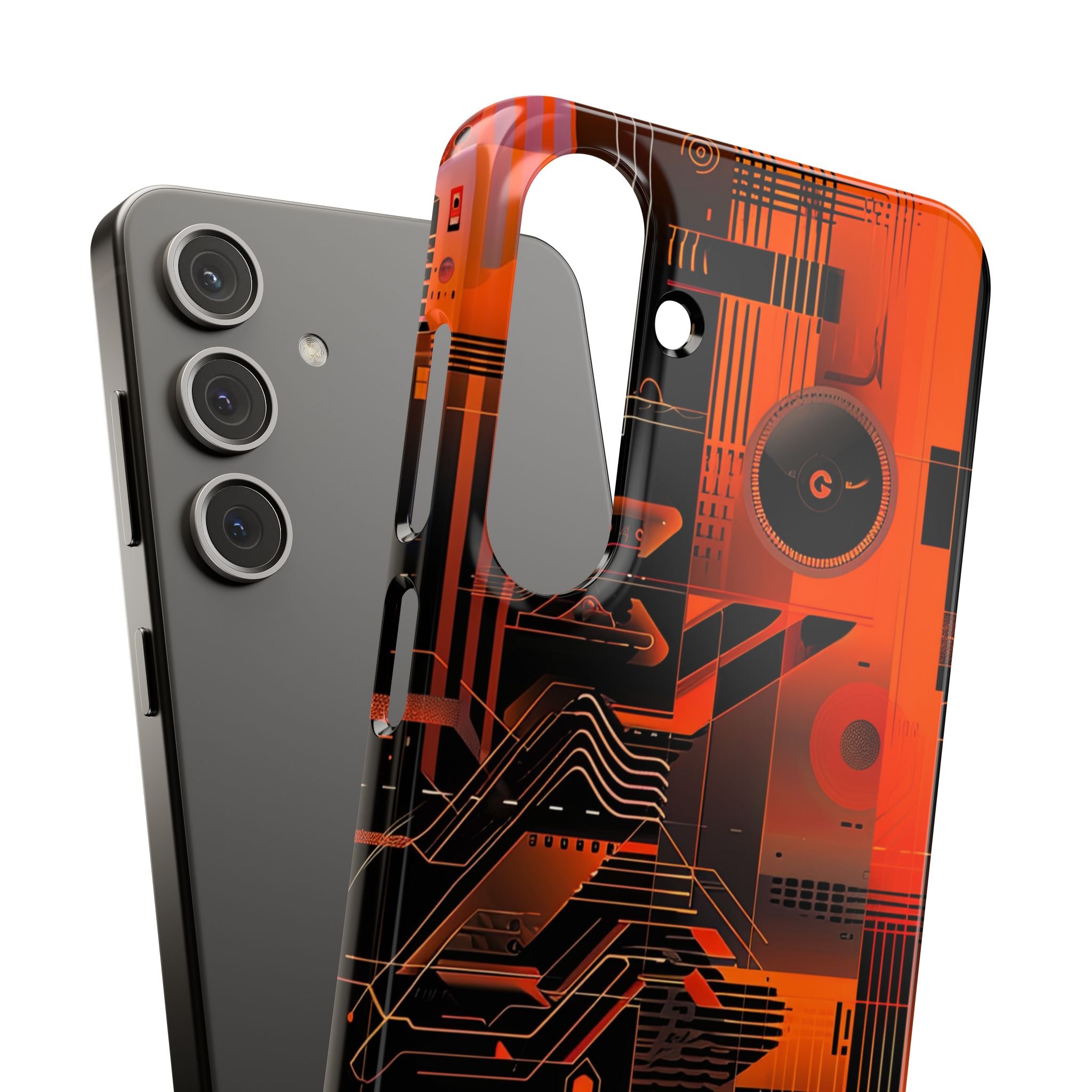 Gradient Circuitburst Samsung S24 - Slim Phone Case