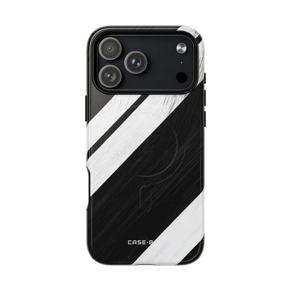 Distressed Stripe Motion iPhone 17 Pro Max Case - Tough+