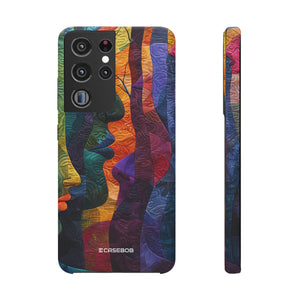 Interwoven Vibrance | Slim Phone Case for Samsung