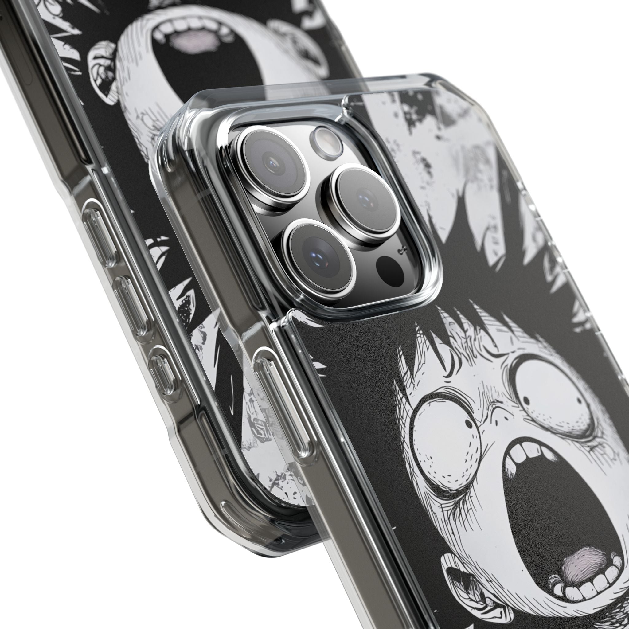 Screaming Stripes iPhone 16 Pro Max Case - Impact