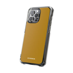 Dark Goldenrod | Phone Case for iPhone (Clear Impact Case - Magnetic)