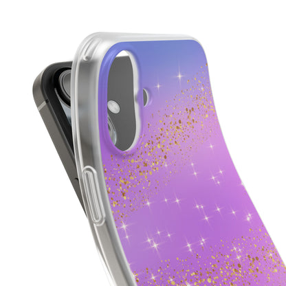 Golden Glide iPhone 16 Plus Case - Soft