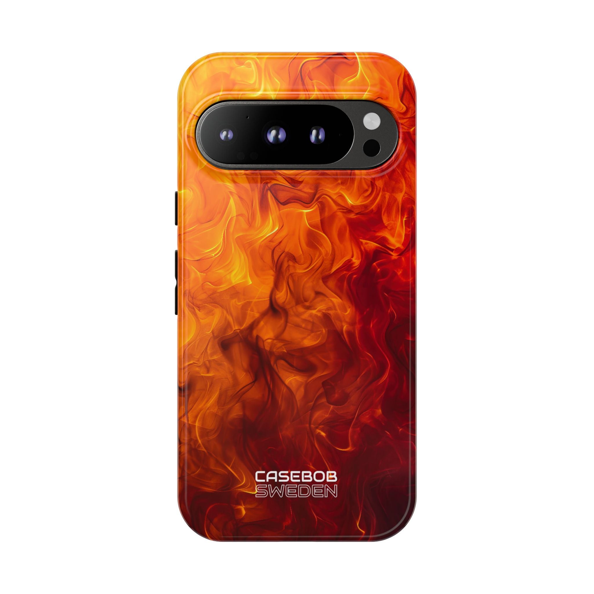 Flaming Energy Swirl Google Pixel 9 - Tough