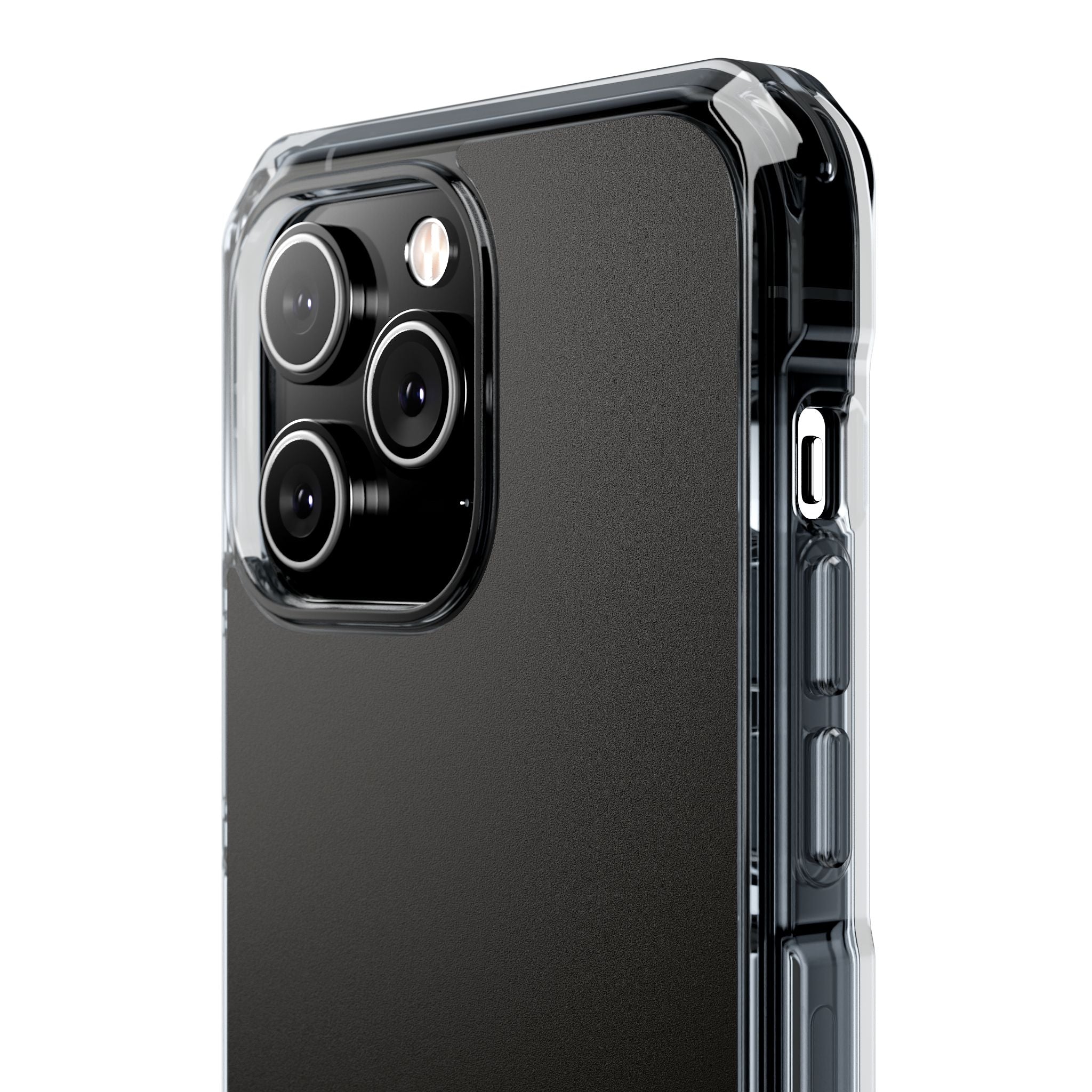 Smoky Black - Clear Impact Case for iPhone