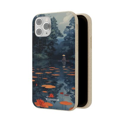 Tranquil Lotus Serenity | Biodegradable Phone Case