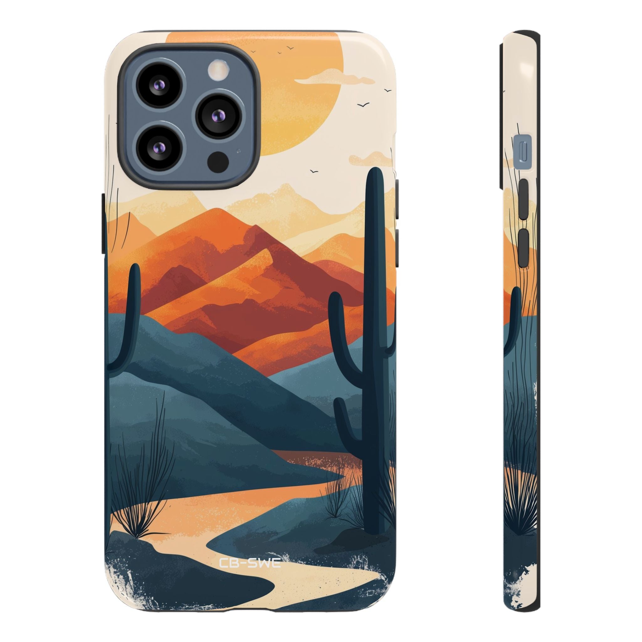 Desert Sunsets Whisper - iPhone Case