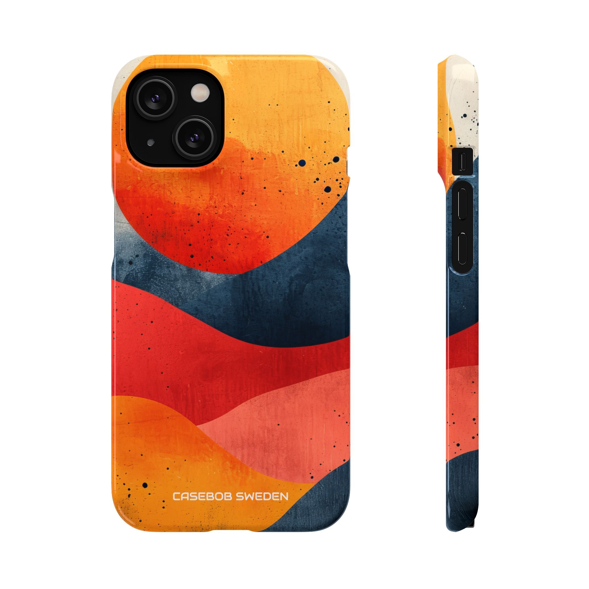 Sunburst Waves - Slim iPhone 14 Phone Case