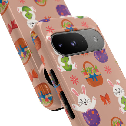 Bunnies Hold Eggs - Google Pixel Case