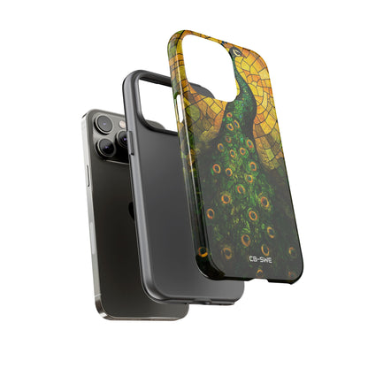 Peacock Spreads Light - iPhone Case