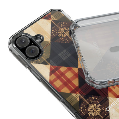 Rustic Quilt Charm iPhone 16 - Impact Clear+