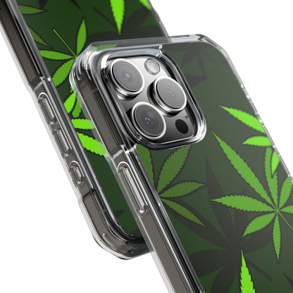 Green Leaf Symmetry iPhone Case - Impact