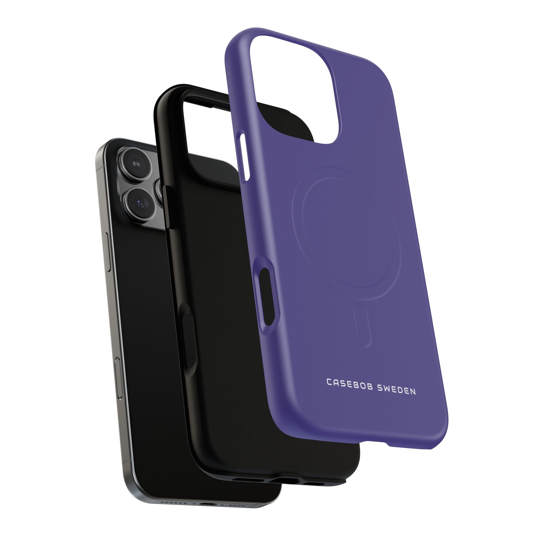 Dark Slate Blue iPhone 16 | Tough+ Phone Case