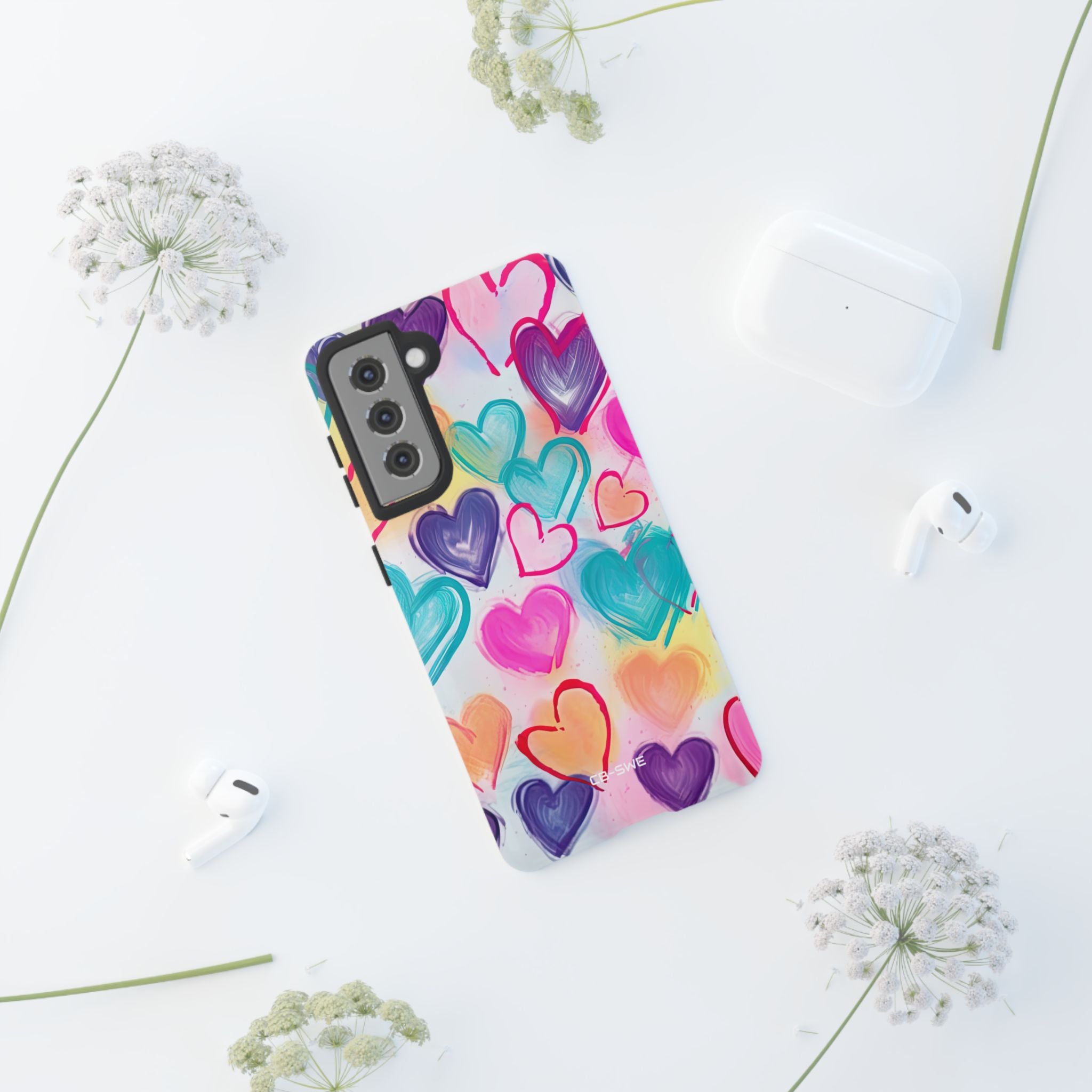 Hearts Dance Playfully - Samsung Case