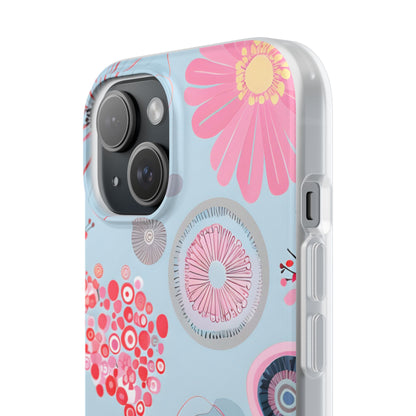Bloom Whirl iPhone 15 Case - Soft