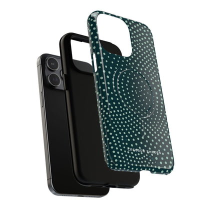 Teal Rippleflow iPhone 15 | Tough+ Phone Case