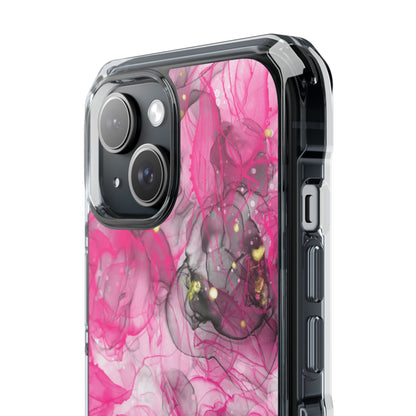 Vibrant Pink Swirls iPhone Case - Impact